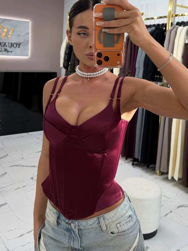 Sexy Women Strapless Corset To - Strapless Bra Backless recension och pris